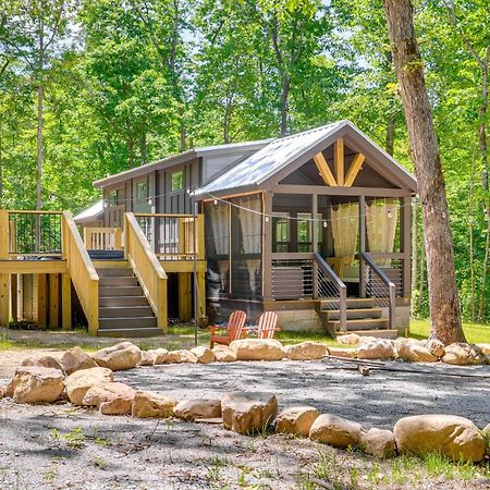 Monteagle Cabin With Swim Spa, Sauna And Fire Pit! 외부 사진